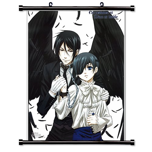 Product Cover Black Butler Anime Fabric Wall Scroll Poster (16 x 23) Inches