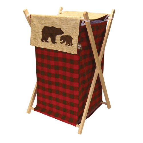 Product Cover Trend Lab Northwoods Hamper Set, Red/Tan