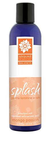 Product Cover Sliquid Splash Feminine Wash, Mango Passion, 8.5 Ounce