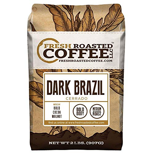 Product Cover Dark Brazilian Cerrado, Whole Bean Coffee, Fresh Roasted Coffee LLC (2 lb.)