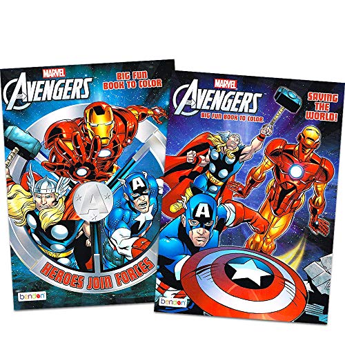 Product Cover Marvel Mighty AvengersÂ® Coloring and Activity Book Set (2 Books ~ 96 pgs each)