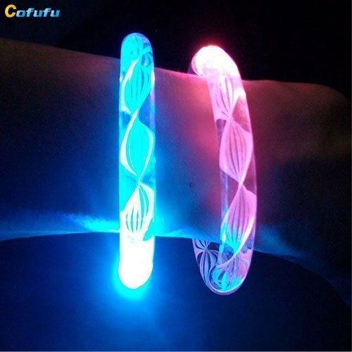 Product Cover Cofufu 6PCS Fluorescence Stick / Electronic LED flash Bracelet / Light-emitting bracelet + 6 Sets Sp