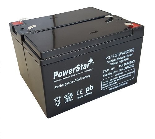 Product Cover POWERSTAR PowerStar- 2 Pack -9AH for APC Back-UPS XS1500 XS 1500 12V 7Ah Battery