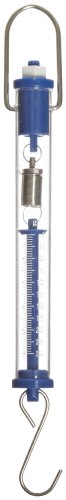 Product Cover Ajax Scientific Plastic Tubular Spring Scale, 250g/2.5N Weight Capacity, Blue