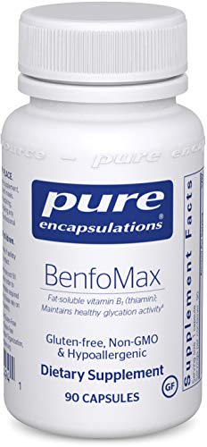 Product Cover Pure Encapsulations - BenfoMax - Hypoallergenic, Fat-Soluble Vitamin B1 (Thiamine) Supplement - 90 Capsules
