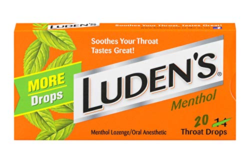 Product Cover Luden's Menthol Throat Drops | Deliciously Soothing | 20 Drops | 1 Box