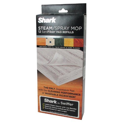 Product Cover Shark Household-Vacuum Disposable Pads, Black