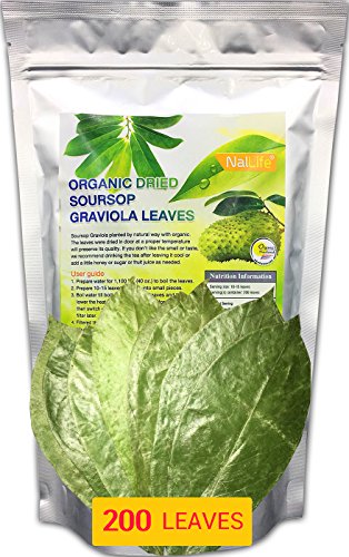 Product Cover NalLife Soursop Graviola Leaves for Tea Pack of 80 Leaves