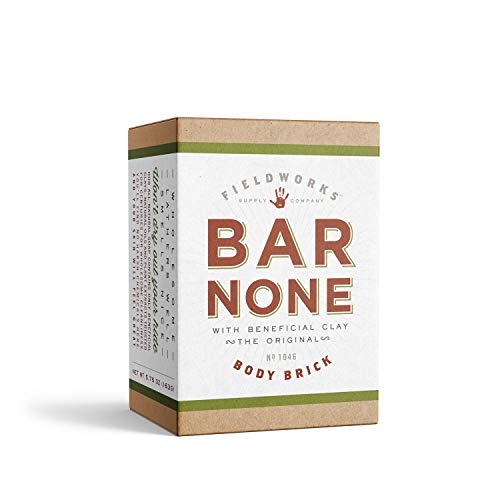 Product Cover Organic All Natural Body Wash Soap. Anti-fungal, Anti-Bacterial. Aloe, Shea Butter, Bentonite and Essential Oils. Concentrated-Long Lasting, Eco-Friendly. (1 Pack - Bar None)