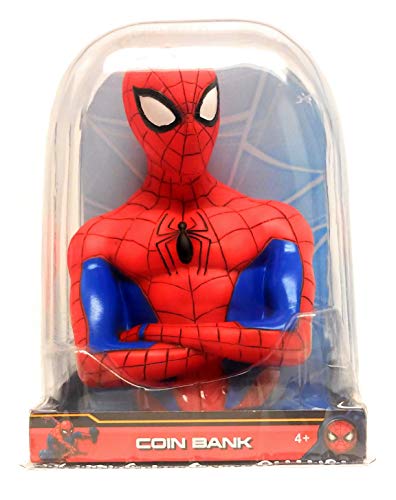 Product Cover Marvel Spiderman Coin Bank (Head w/ Hands Styles May Vary)