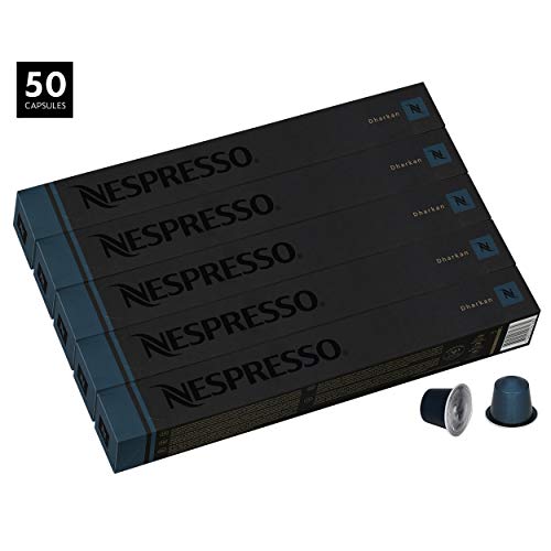 Product Cover 50 Nespresso OriginalLine: Dharkan, 50 Count - ''NOT compatible with Vertuoline