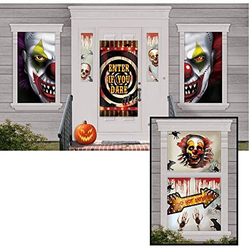 Product Cover Creepy Carnival Scene Setters | Mega Value | Halloween Decorating Kit