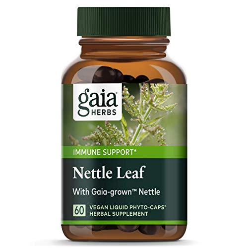 Product Cover Gaia Herbs Nettle Leaf Liquid Phyto-Capsules, 60 Count