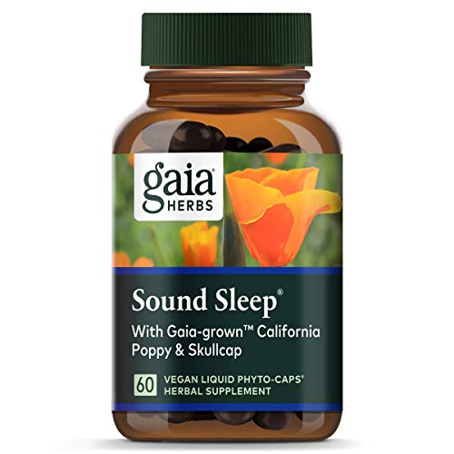 Product Cover Gaia Herbs Sound Sleep Liquid Phyto-Capsules, 60 Count