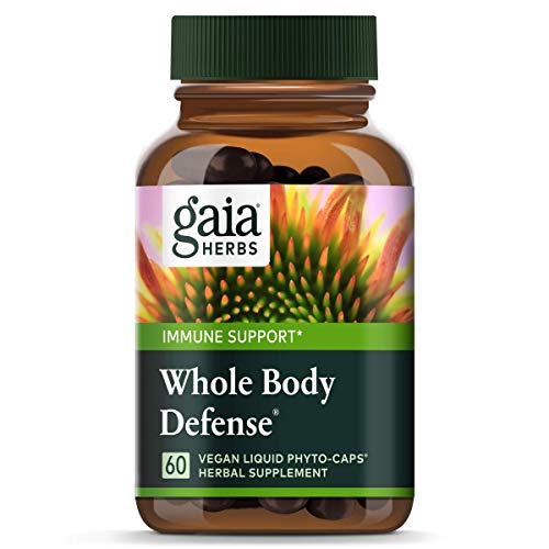 Product Cover Gaia Herbs Whole Body Defense Liquid Phyto-Capsules, 60 Count