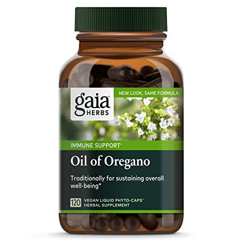 Product Cover Gaia Herbs Oil of Oregano Liquid Phyto-Capsules, 120 Count