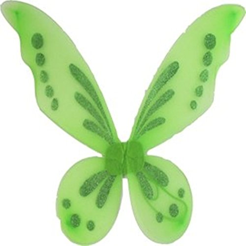 Product Cover H&H Lime Pixie Fairy Wings Tinkerbell Princess Tutu Dress up Costume