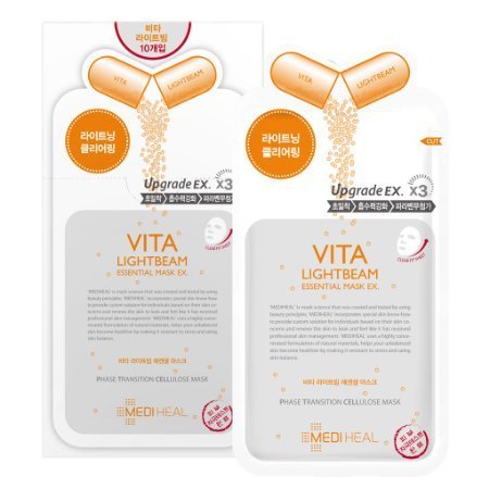 Product Cover Korea Mediheal Vita Lightbeam Essential Mask Pack 1box 10sheet