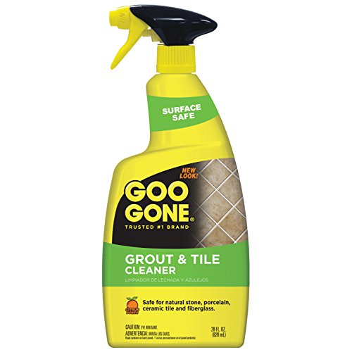 Product Cover Goo Gone Grout & Tile Cleaner - Stain Remover, Works Great On Grout in Ceramic, Marble Tile - 28 Fl. Oz.