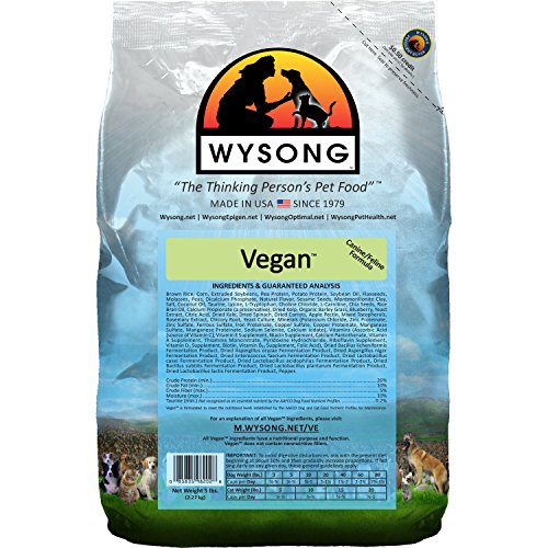 Product Cover Wysong Vegan Feline/Canine Formula Dry Dog/Cat Food - 5 Pound Bag