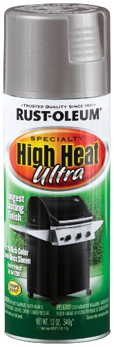 Product Cover Rust-Oleum 270201 Specialty Silver High Heat Ultra Spray Paint, 12-Ounce