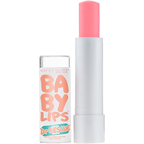 Product Cover Maybelline New York Dr. Rescue Baby Lips Medicated Lip Balm Makeup, Coral Crave, 0.15 Ounce, Pack of 1