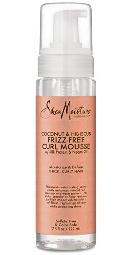 Product Cover Shea Moisture Sheamoisture Coconut & Hibiscus Frizz-free Curl Mousse - 7.5 Fl Oz, 7.5 Oz