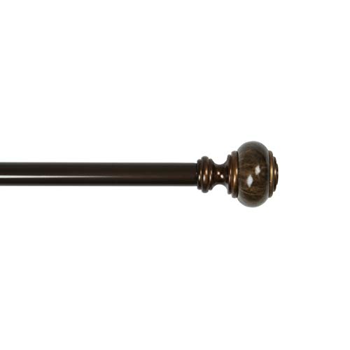 Product Cover Umbra 244863-834-REM Curtain Rod for Window, 36 to 88-Inches, Polished Bronze