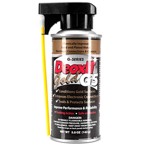 Product Cover Hosa G5S-6 CAIG DeoxIT GOLD Contact Enhancer 5% Spray, 5 oz.