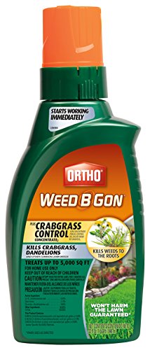 Product Cover Ortho Weed B Gon Weed Killer for Lawns Plus Crabgrass Control Concentrate 32oz (Not Sold in HI, NY)