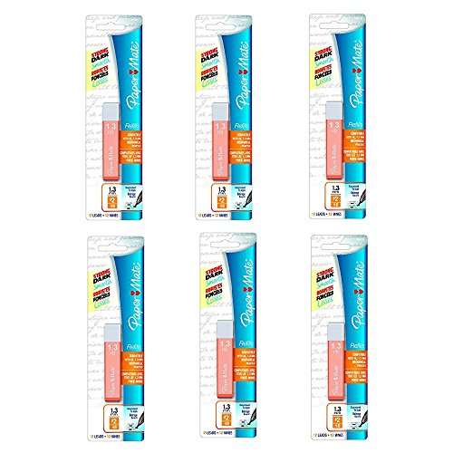 Product Cover Papermate 1.3mm Lead Refill 12 Pieces of Lead (6-Pack)