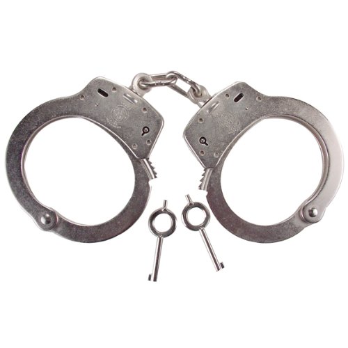 Product Cover Smith & Wesson Police Issue Double Lock Handcuffs Nickel