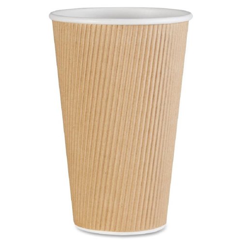 Product Cover Genuine Joe GJO11257CT Insulated Ripple Hot Cup, 16-Ounce Capacity (Carton of 500)