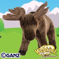 Product Cover Ganz Webkinz Signature Moose Plush