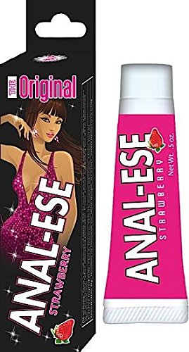 Product Cover Nasstoys Anal-ESE Flavored Desensitizing Anal Gel, Strawberry -1 Pack