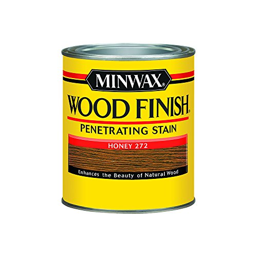 Product Cover Minwax 700494444 Wood Finish Interior Penetrating Stain, Quart, Honey