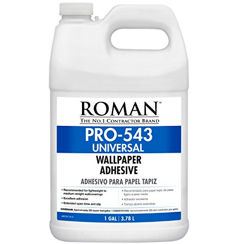 Product Cover Roman 207811 PRO-543 Universal Wallpaper and Border Adhesive with Applicator, 1 gal
