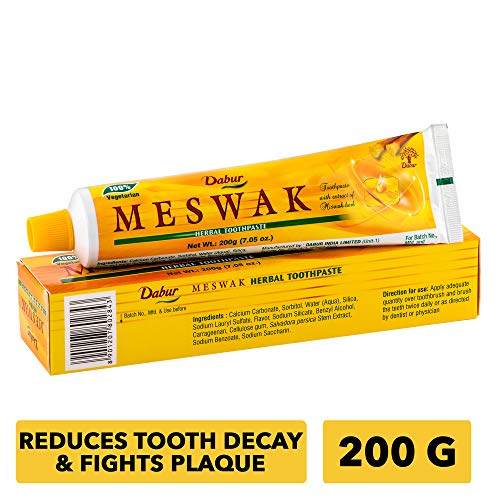 Product Cover Dabur Meswak (Miswak) toothpaste 200 grams - pack of 3
