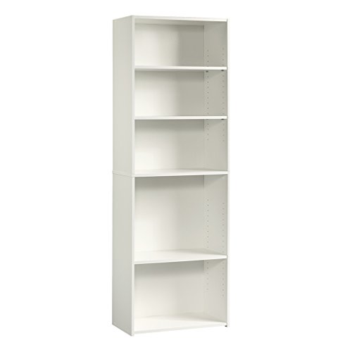 Product Cover Sauder Beginnings 5-Shelf Bookcase, Soft White
