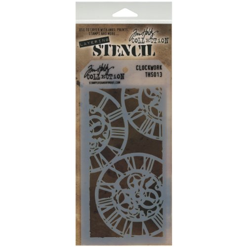 Product Cover Stampers Anonymous Tim Holtz Layered Stencil 4.125