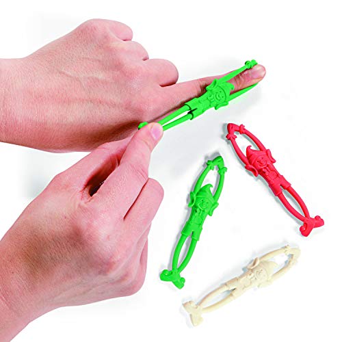 Product Cover Stretchy Flying Christmas Elves (1 dz) Holiday Stocking Stuffers, Individually Packaged, Approx. 3.5