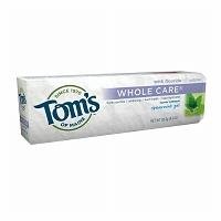 Product Cover Tom's of Maine Whole Care Fluoride Toothpaste, 4.7-Ounce (Pack of 2)