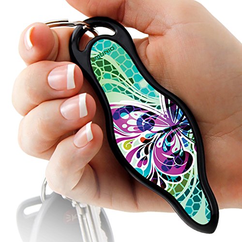 Product Cover MUNIO Designer Self Defense Kubotan Keychain with Ebook (Butterfly Glass)
