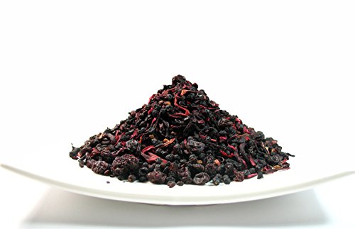 Product Cover Elderberry Fruit Herbal Tea, A natural tea known for its Medicinal properties (Elderberry Fruit Tea 4 OZ)