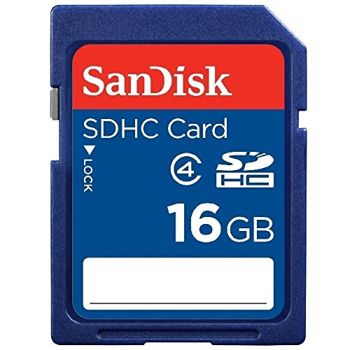 Product Cover SanDisk 16GB Class 4 SDHC Flash Memory Card - 2 Pack SDSDB2L-016G-B35 Retail Package