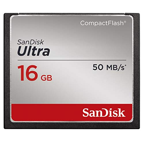 Product Cover SanDisk Ultra 16GB CompactFlash Memory Card Speed Up to 50MB/s- SDCFHS-016G-G46