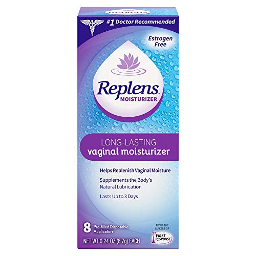 Product Cover Replens Long-Lasting Vaginal Feminine Moisturizer 8 Prefilled Applicators, 0.24 oz ea (Pack of 4)
