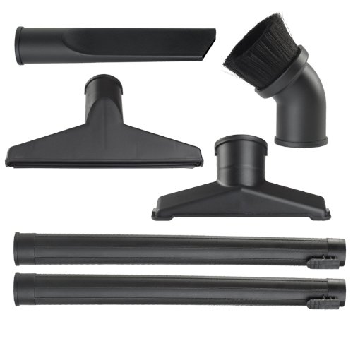 Product Cover WORKSHOP Wet Dry Vacuum Accessories WS17856A 1-7/8-Inch Shop Vacuum Attachment 6-Piece Kit For Use With A Wet Dry Shop Vacuum