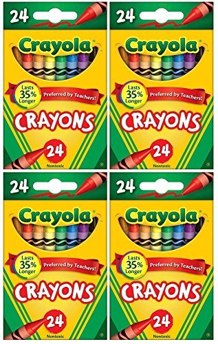 Product Cover Crayola Classic Color Pack Crayons, 24 Count, (Pack of 4)