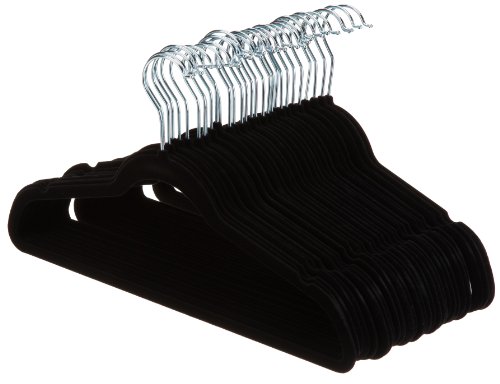 Product Cover AmazonBasics Velvet Suit Hangers - Black (Set of 30)